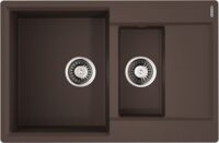 Мойка Omoikiri Daisen 78-2T-DC Tetogranit/темный шоколад, 4993534