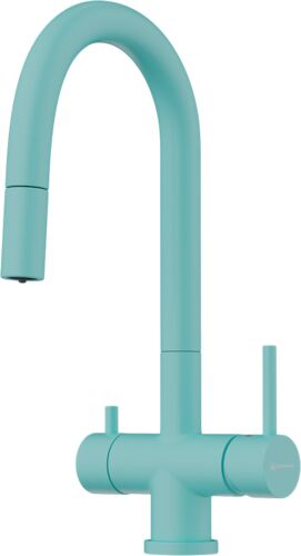 Смеситель Omoikiri Akita-S-AZ латунь/azur blue, 4994436