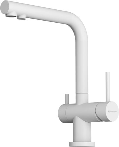 Смеситель Omoikiri Nagano-P-WH латунь/белый, 4974054