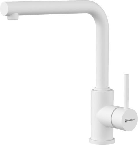 Смеситель Omoikiri Nakagawa-P-WH латунь/белый, 4974310