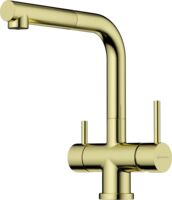Смеситель Omoikiri Takamatsu-S-LG латунь/светлое золото, 4994476