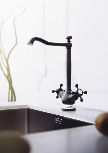 Смеситель Omoikiri Kagoshima-О латунь/античная бронза, OKAG-ORB-35