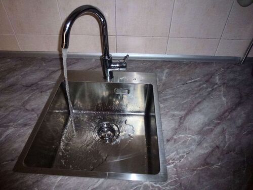 Смеситель Omoikiri Shinagawa-BN латунь/нерж. сталь, 4994230