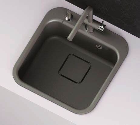 Смеситель Omoikiri Nagano-GR латунь/Leningrad grey 4994219