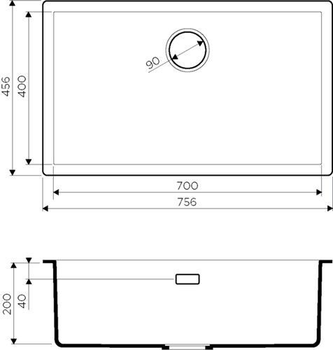 Мойка Omoikiri Yamakawa 75-U/I-GR