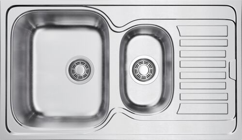Мойка Omoikiri Kashiogawa 86-2-IN нержавейка, нерж. сталь, 4993454