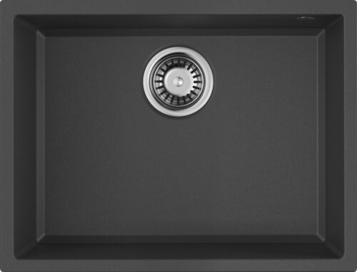 Мойка Omoikiri Tedori 54-U-BL черный, tetogranit, 4993988