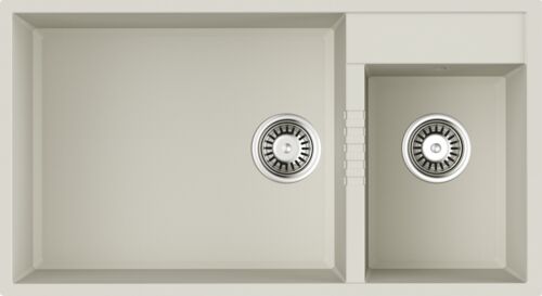 Мойка Omoikiri Tedori 85-2-U-WH белый, tetogranit, 4993943