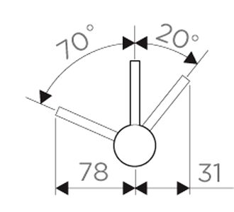 Смеситель Omoikiri Nakagawa-WH 4994310
