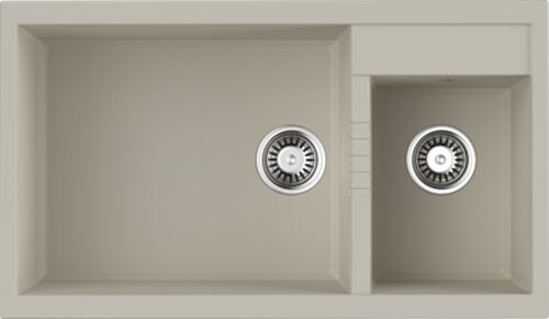 Мойка Omoikiri Tedori-86-2-LB-EV Tetogranit/эверест 4993938