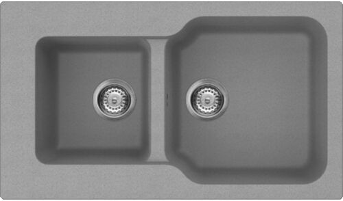 Мойка Omoikiri Maru 86-2-GR Tetogranit/leningrad grey 4993575