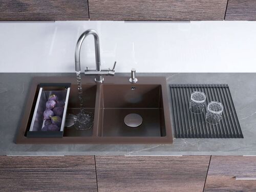 Мойка Omoikiri Bosen 80-2-CH Tetogranit/шампань 4993841