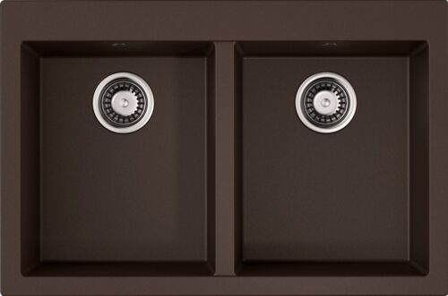 Мойка Omoikiri Bosen 80-2-DC Tetogranit/темный шоколад 4993840
