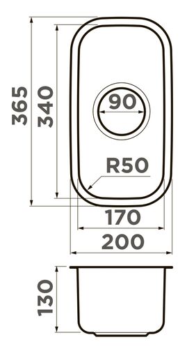 Мойка Omoikiri Omi 20-U-IN нерж.сталь/нержавеющая сталь 4997022