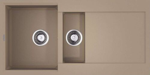 Мойка Omoikiri Sakaime 100-2-CH Tetogranit/шампань