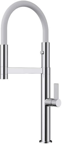 Смеситель Omoikiri Osaka C-WH латунь/хром/белый