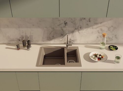 Мойка Omoikiri Sakaime 60-2-CH Tetogranit/шампань 4993913