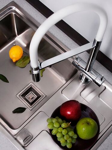 Смеситель Omoikiri Kanto-GB латунь/графит/черный 4994356