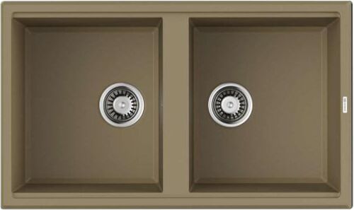 Мойка Omoikiri Tedori 86-2-CH Tetogranit/шампань 4993929