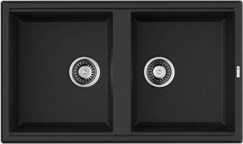 Мойка Omoikiri Tedori 86-2-BL Tetogranit/черный 4993924