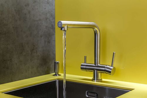 Смеситель Omoikiri Takamatsu-S-GB латунь/графит 4994358