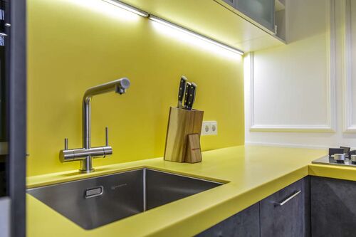 Смеситель Omoikiri Takamatsu-S-GB латунь/графит 4994358