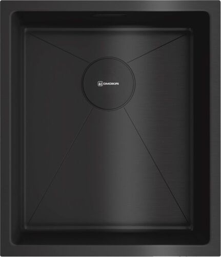 Мойка Omoikiri Taki 38-U/IF-GB нерж.сталь/графит