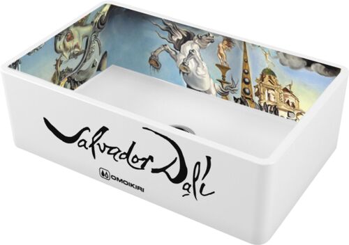 Мойка Omoikiri Mikura 76-Dali Natceramic/white