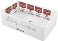 Мойка Omoikiri Mikura 76-Warhol Natceramic/white