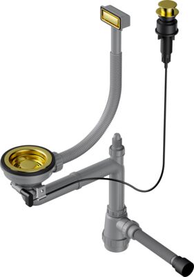 Арматура для одночашевых моек Omoikiri WK-1-LG-A