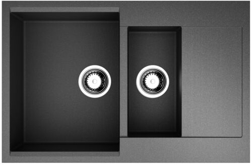 Мойка Omoikiri Daisen 78-2-BL Artgranit/черный 4993334
