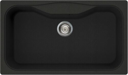 Мойка Omoikiri Maru 86-BL черный, tetogranit