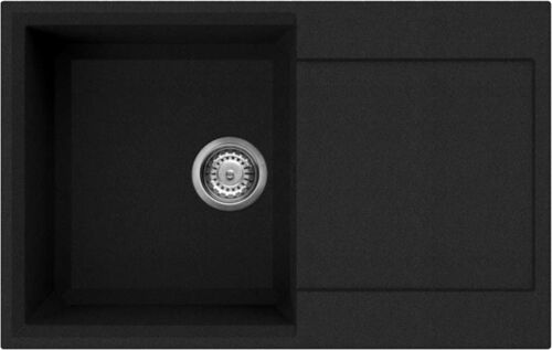 Мойка Omoikiri SAKAIME 79-BL черный, tetogranit