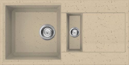 Мойка Omoikiri SAKAIME 86-2-CH шампань, tetogranit