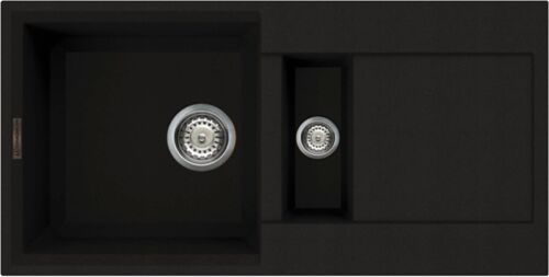 Мойка Omoikiri SAKAIME 86-2-DC темный шоколад, tetogranit