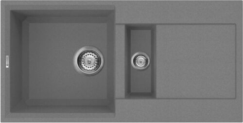 Мойка Omoikiri SAKAIME 86-2-PL платина, tetogranit