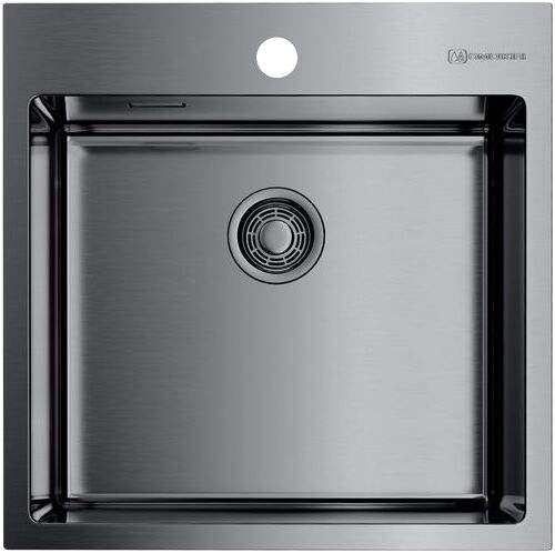 Мойка Omoikiri Akisame 51-GM нержавейка/вороненая сталь, 4973440
