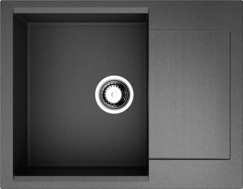 Мойка Omoikiri Daisen 65-BL черный, Artgranit, 4993684
