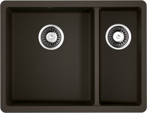 Мойка Omoikiri Kata 55-2-U-DC artgranit/темный шоколад, 4993388