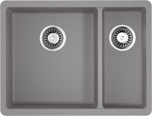 Мойка Omoikiri Kata 55-2-U-GR artgranit/leningrad grey, 4993390