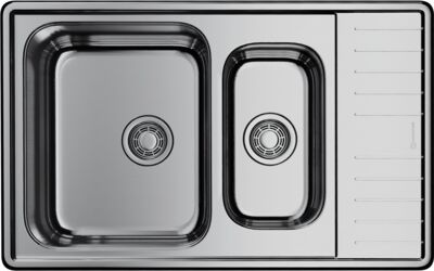 Мойка Omoikiri Sagami 79-2-IN унив./нержавеющая сталь