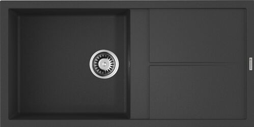 Мойка Omoikiri Sumi 100-BL черный, Tetogranit, 4993654