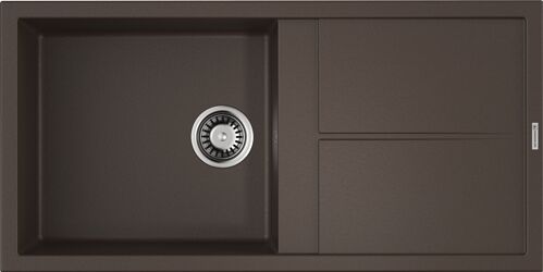 Мойка Omoikiri Sumi 100-DC темный шоколад, Tetogranit, 4993658