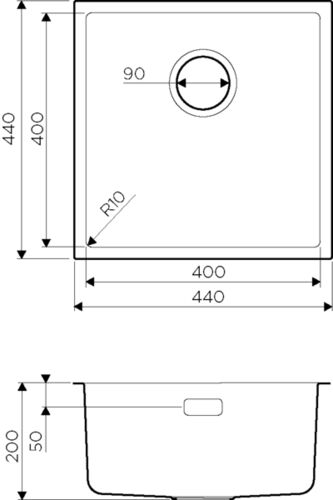Мойка Omoikiri Tadzava 44-U-IN Ultra нерж.сталь/нержавеющая сталь 4993801