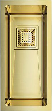 Мойка Omoikiri Taki 20-U/IF-LG нерж.сталь/светлое золото