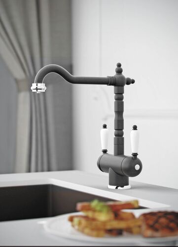 Смеситель Omoikiri Amagasaki-BL латунь/гранит/черный, 4994067