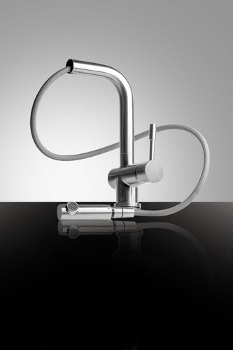 Смеситель Omoikiri Koriyama-S нерж. сталь/нерж. сталь OKO-IN-35-S, 4991006