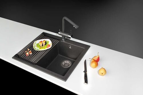 Смеситель Omoikiri Nagano-DC латунь/гранит/темный шоколад, 4994048