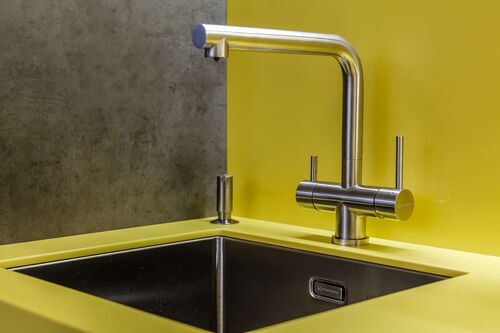 Смеситель Omoikiri Takamatsu нержавеющая сталь, OTA-IN-35, 4994085