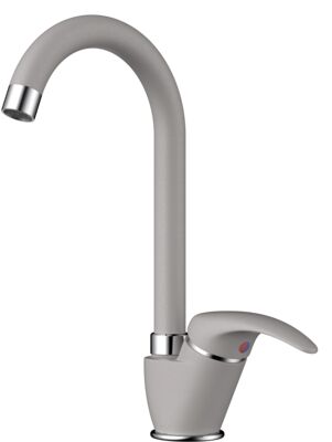 Смеситель Omoikiri Umi-GR латунь/Leningrad grey 4994266